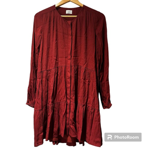 Wilfred Barossa long sleeved tiered dress size XS‎